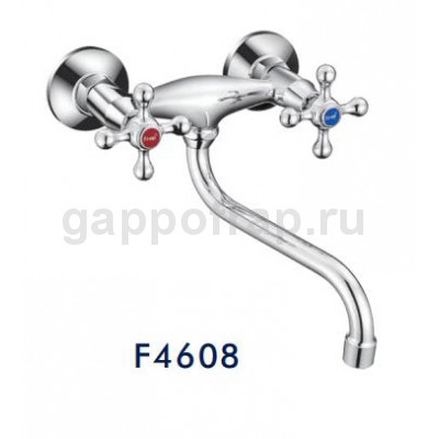 Смеситель для кухни настенный Frap F4608 Смеситель для кухни настенный Frap F4608