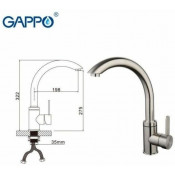 Смеситель для кухни Gappo G4099
