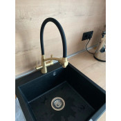 Смеситель для кухни Gappo G4398-1 с подключением фильтра питьевой воды