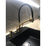 Смеситель для кухни Gappo G4398-1 с подключением фильтра питьевой воды