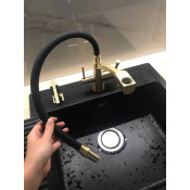 Смеситель для кухни Gappo G4398-1 с подключением фильтра питьевой воды