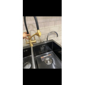 Смеситель для кухни Gappo G4398-1 с подключением фильтра питьевой воды