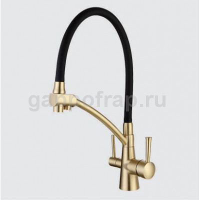 Смеситель для кухни Gappo G4398-1 с подключением фильтра питьевой воды