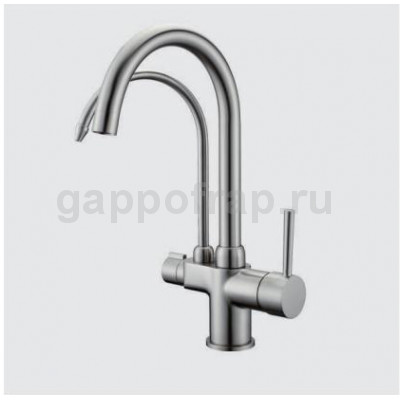 Смеситель для кухни Gappo G4398-10 с подключением фильтра питьевой воды