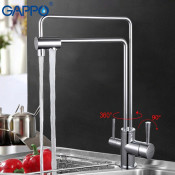 Смеситель для кухни Gappo G4398-5 с подключением фильтра питьевой воды
