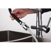 Смеситель для кухни Gappo G4398-7 с подключением фильтра питьевой воды