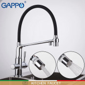 Смеситель для кухни Gappo G4398-7 с подключением фильтра питьевой воды