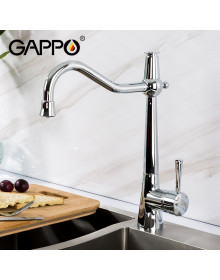 Смеситель для кухни Gappo G4398-12 с подключением фильтра питьевой воды