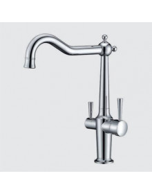 Смеситель для кухни Gappo G4398-14 с подключением фильтра питьевой воды