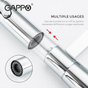 Смеситель для кухни Gappo G4398-15