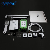 Душевой комплект Gappo G7102 с 3 функциями Душевой комплект Gappo G7102 с 3 функциями