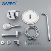 Душевой комплект Gappo G7104 с 3 функциями Душевой комплект Gappo G7104 с 3 функциями