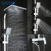 Душевая стойка Gappo G2407, хром