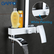 Душевая стойка Gappo G2407, хром