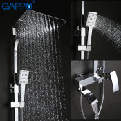 Душевая стойка Gappo G2407, хром