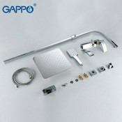 Душевая стойка Gappo G2407-11, хром