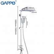Душевая стойка Gappo G2408-8