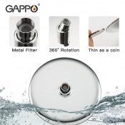 Душевая стойка Gappo G2467 с полкой и крючками Душевая стойка Gappo G2467 с полкой и крючками