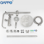 Душевая стойка Gappo G2499-30, сатин