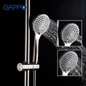 Душевая стойка Gappo G2499-30, сатин