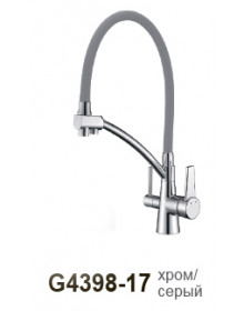 Смеситель для кухни Gappo G4398-17 с подключением фильтра питьевой воды
