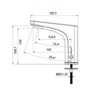 Смеситель для раковины Gappo G523 сенсорный