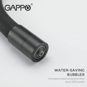 Смеситель для кухни Gappo G4398-36 с подключением фильтра питьевой воды