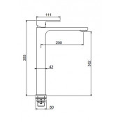 Смеситель для раковины Gappo G1083-2