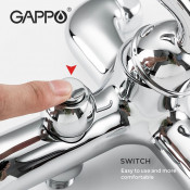 Смеситель для ванны Gappo G3288