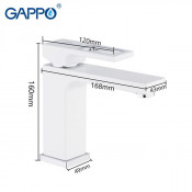 Смеситель для раковины Gappo G1017