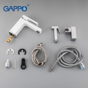 Смеситель для раковины Gappo G1017-1 с гигиеническим душем