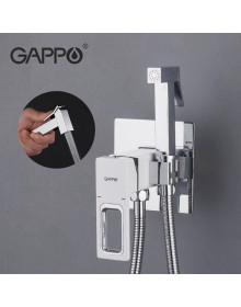 Смеситель Gappo G7217-8 с гигиеническим душем