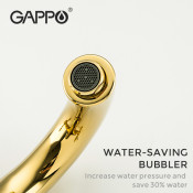 Смеситель для раковины Gappo G1089-6