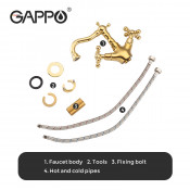 Смеситель для раковины Gappo G1389-6