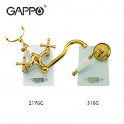 Смеситель для ванны Gappo G3289-6