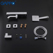 Смеситель для ванны Gappo G3291 с термостатом