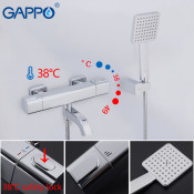 Смеситель для ванны Gappo G3291 с термостатом