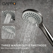 Смеситель на борт ванны Gappo G1199-30 на 3 отверстия