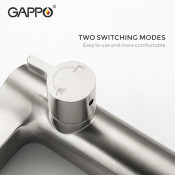 Смеситель на борт ванны Gappo G1199-30 на 3 отверстия