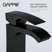 Смеситель для раковины Gappo G1007-6