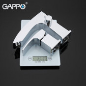 Смеситель на борт ванны Gappo G1107 на 3 отверстия