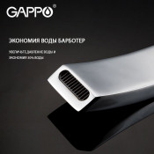 Встраиваемый смеситель для раковины Gappo G1007-2