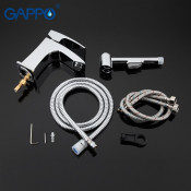Смеситель для раковины Gappo G1207 с гигиеническим душем
