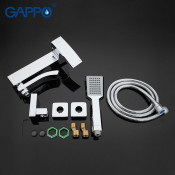 Смеситель для ванны Gappo G3207, хром