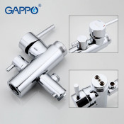 Смеситель напольный для ванны Gappo G3098