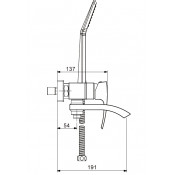 Смеситель для ванны Gappo G3207-8