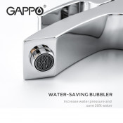 Смеситель для раковины Gappo G1007-72