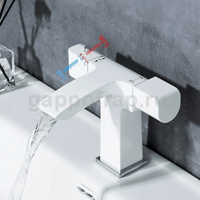 Смеситель для раковины Gappo G1007-50 с термостатом
