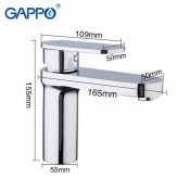 Смеситель для раковины Gappo G1019