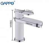 Смеситель для раковины Gappo G1019-8